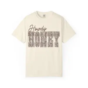 Howdy Honey Leopard Print T-Shirt