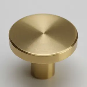 5 Pack/10 Pack Brass Cabinet Door Handles, Simple Drawer Pulls, Kitchen Cupboard Handle, Wardrobe Hardware, Durability, Minimalist Design