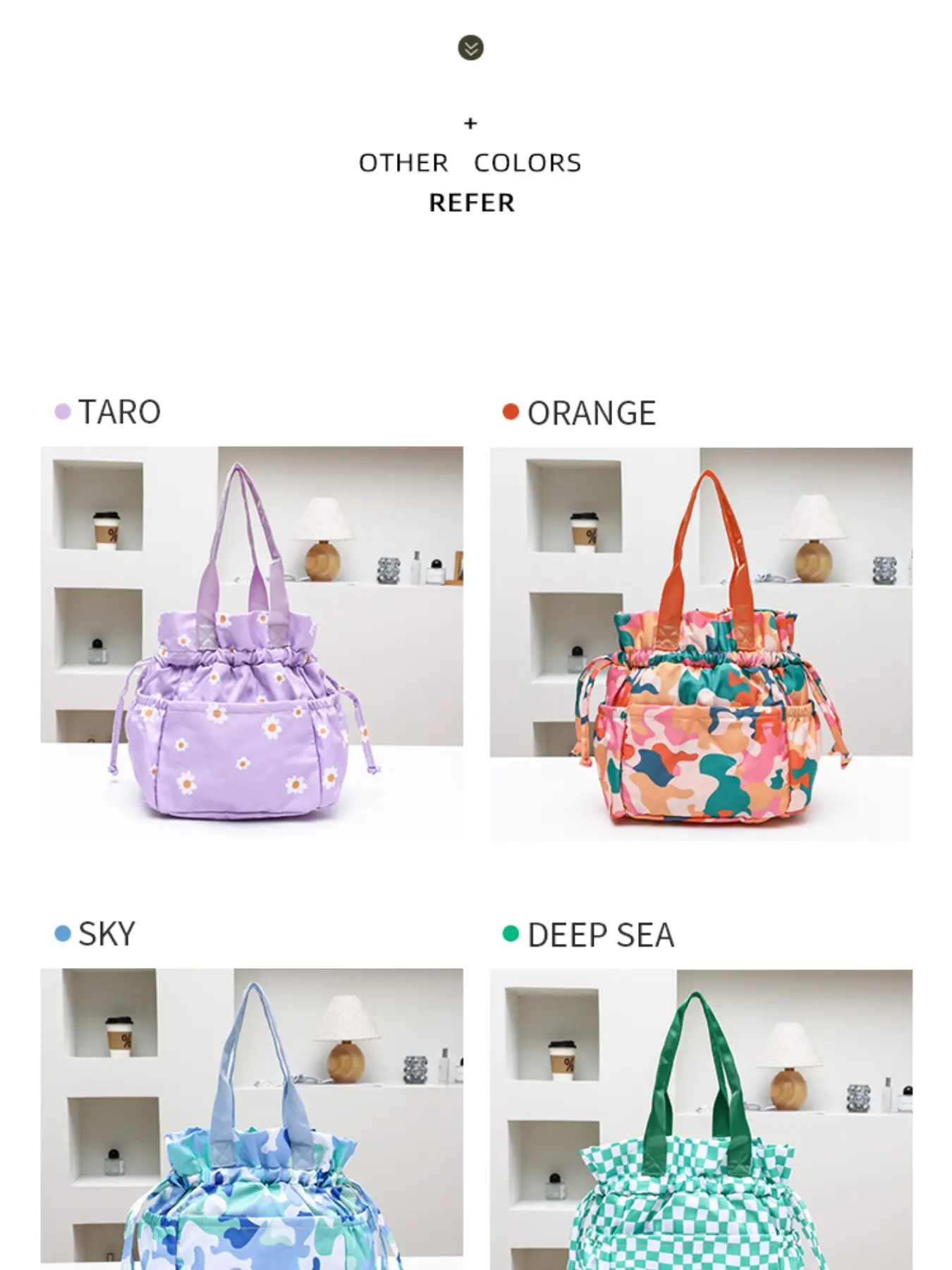 Cutest Daisy Print Tote Bag, Essential Accessory for Summer Days, Tiktok Trending Item, Ideal for Everyday Use