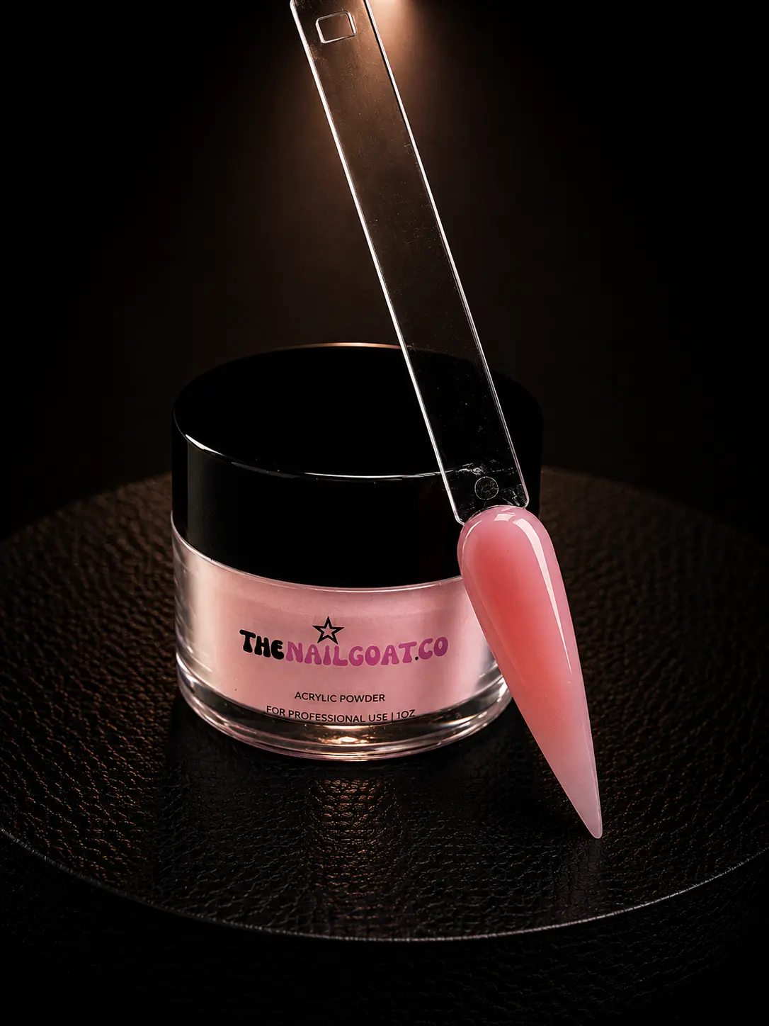 TheNailGoatCo Pinky Promise Cover Acrylic powder