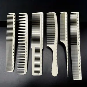 Professional Hairdressing Comb Set with Scales, Hair Styling Comb, Durable Abs Material, Salon Standard, Complete Tool Kit for Stylists, Single Item Pack