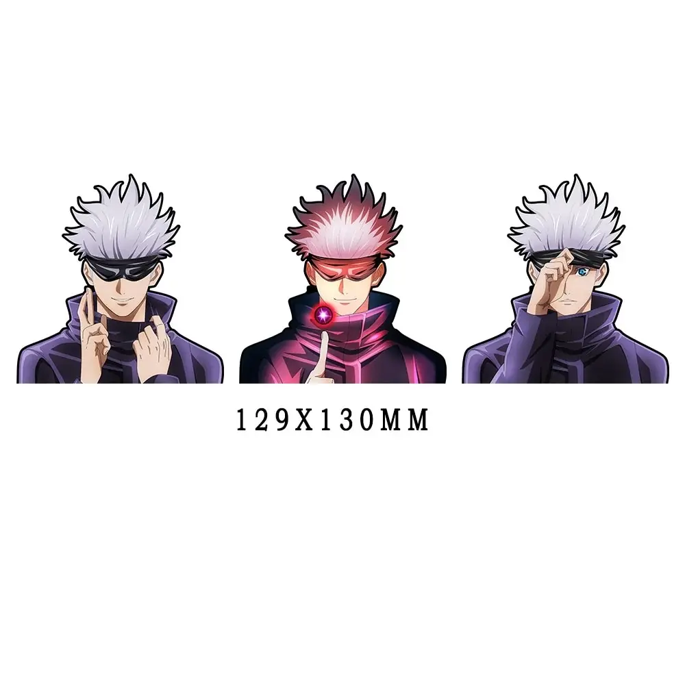 Satoru Gojo 3D Holographic Lenticular Sticker Water bottle, Laptop, Car, sticker, Jujitsu Kaisen