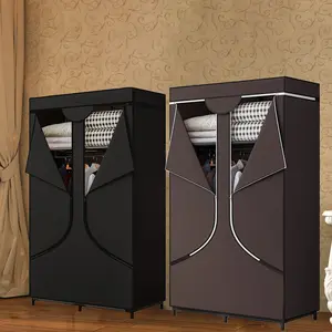 INGIORDAR Home Simple Wardrobe Dormitory Storage Cabinet Dustproof Clothing Cabinet Assembly Multifunctional Storage Rack Essential