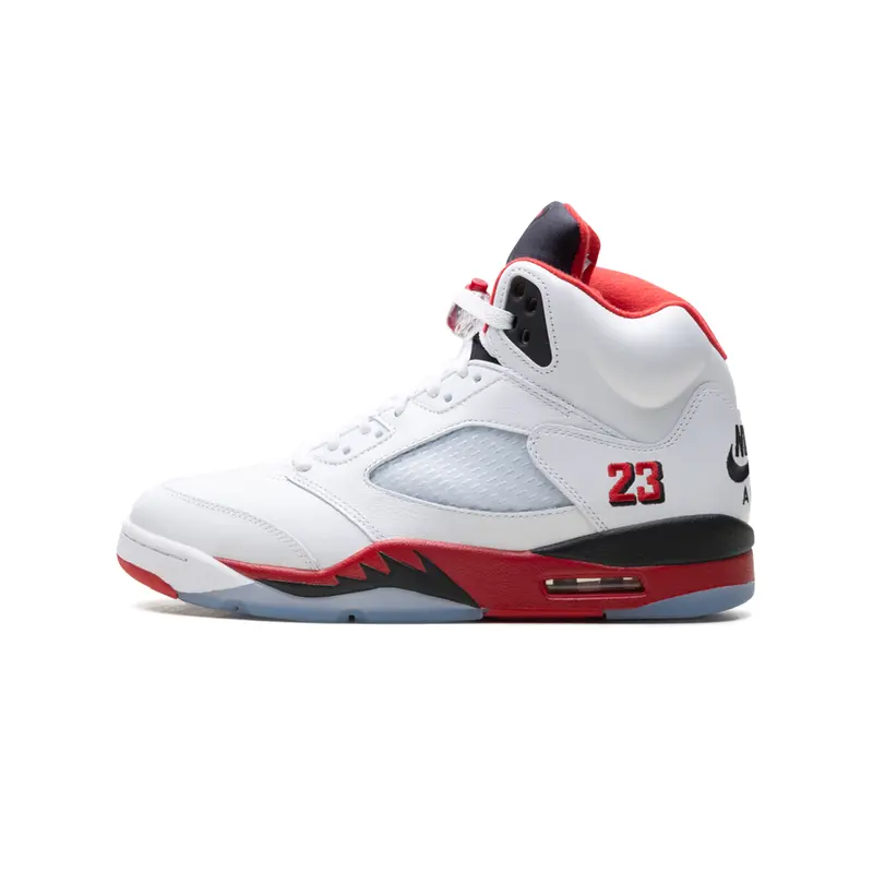 Air Jordan 5 "Fire Red - Black Tongue (2025)" HQ7978 101