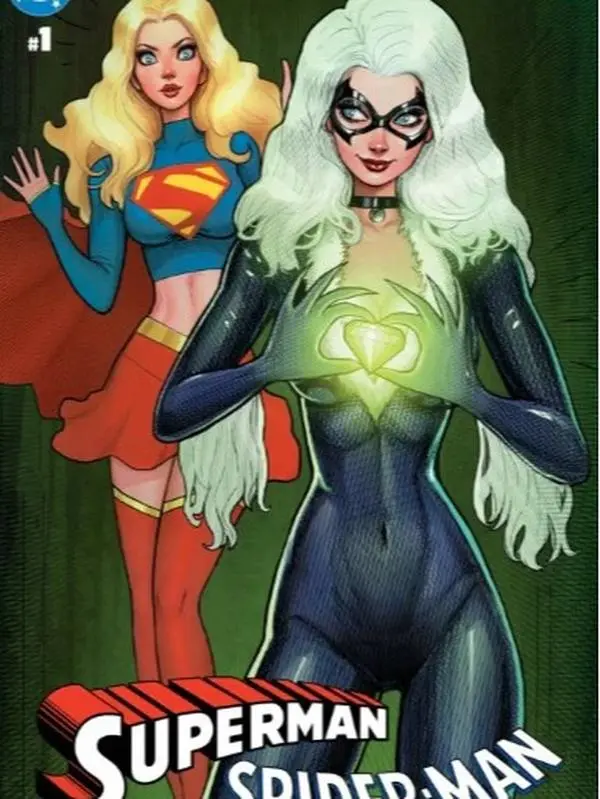 Superman Spiderman #1 Szerdy [Alpha Group Exclusive]