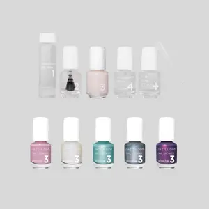 Better Together Mini Flight and Prima Ballerina Mini Kit, Fingernails and Toenails, Professional Nail Care System, Long-Wear Chip-Resistant Formula, 10-Piece Bundle, 0.93 fl oz Total.