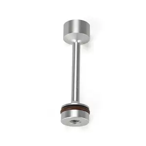 3mirrors LS Engine Billet Aluminum Oil Diverter Barbell Galley Plug Compatible with GM Gen III & IV LS Engines w/Viton O Ring for Sealing