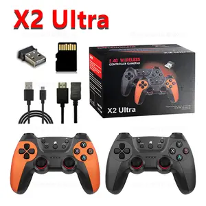 All new X2 Ultra Retro Game Console 4K HDMI 60FPS 41000 + Retro Games 128GB TF card wireless controller  （YNMT）·