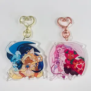 ShadowVanilla & EternalHolly 2.5" Acrylic Keychain, Durable, And Perfect For Bags, Keys, Or Gifts