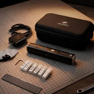 Ultrasonic Cutter & Polisher 35w 40khz, Precision Trimming Knife for DIY Crafts, Ideal Tool for Plastic Cutting, Perfect Gift for Men