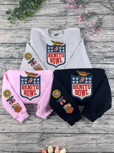 Embroidered Benito Bowl LX Shirt, Puerto Rico Football Fan Gift,Football fan for her,for him