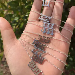 Angel Number Necklace (444)