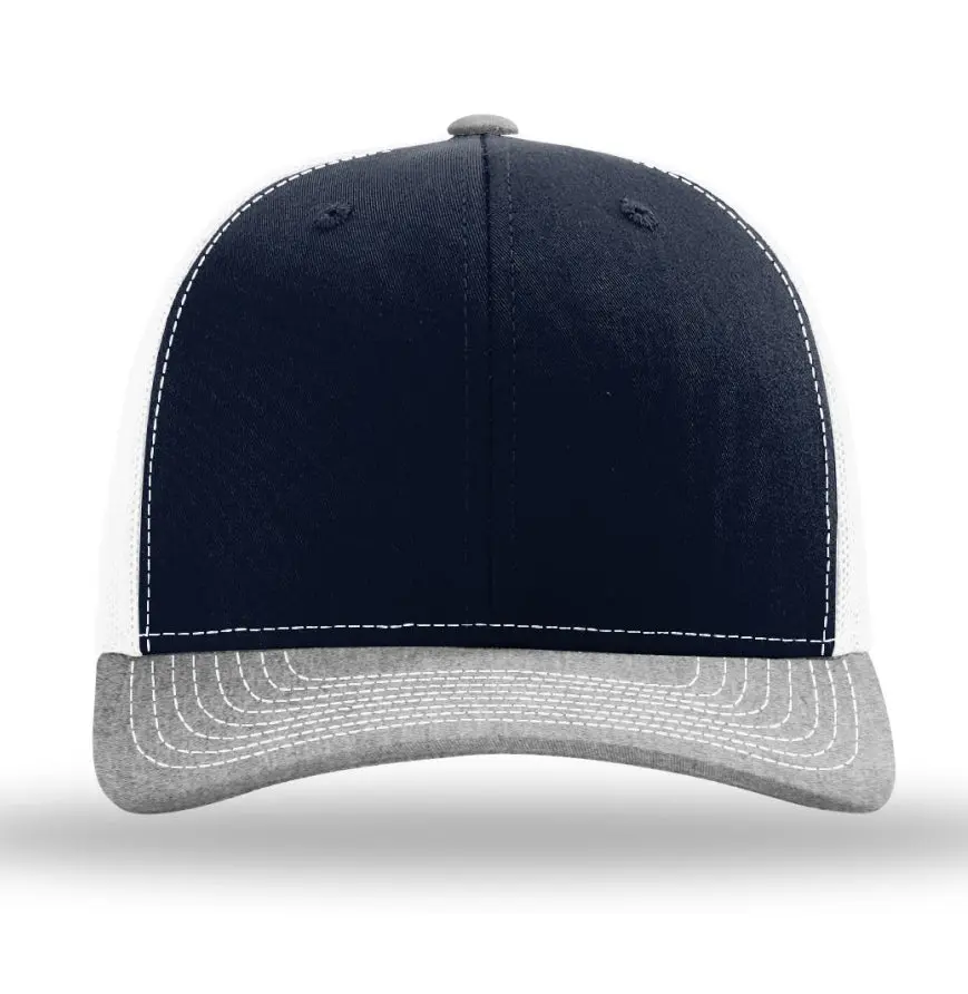 Navy/White/Heather Grey