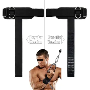 Double D Ring Lifting Straps, 2 in 1, Thick Padding, Maximum Support, Padded Back, Thick  Non-slip Strap for Superior Grip, Durable & Reliable Design