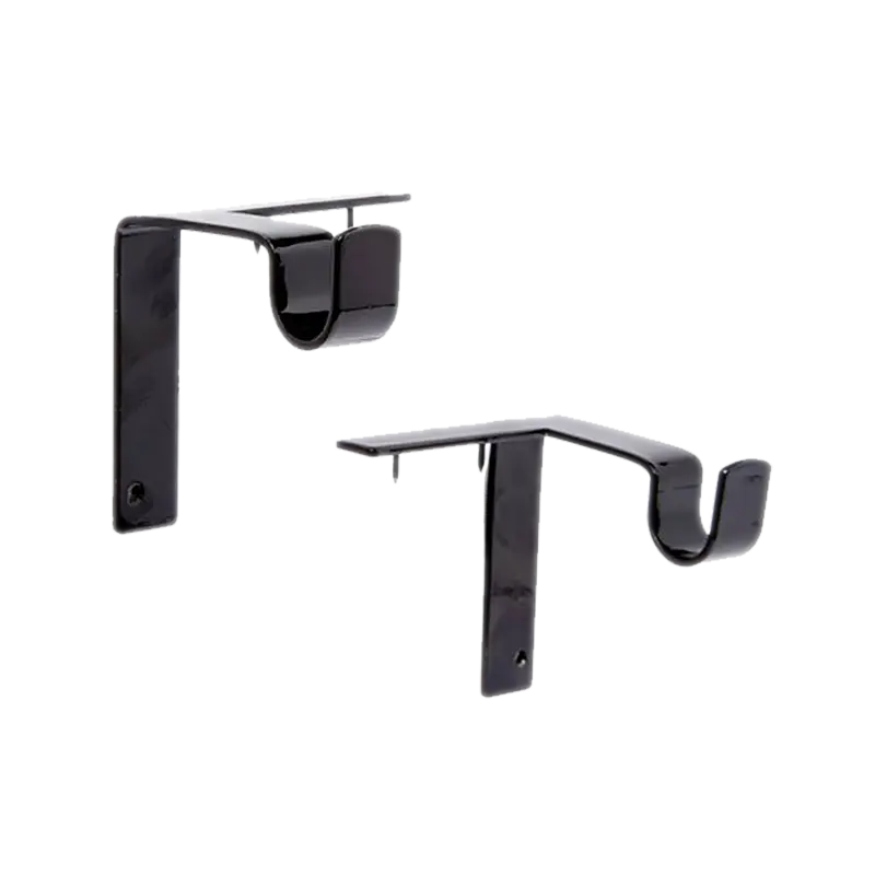 Single Curtain Rod Brackets