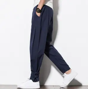 Autumn Harem Pants Menpure Linen Pants Linen Hemp Linen