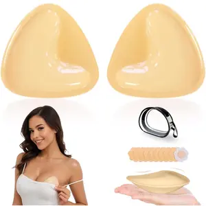 Women's Double-Sided Sticky Bra Inserts for Instant Lift and Push-up in Sports Bra and Swimsuit - Accessories, Womenswear