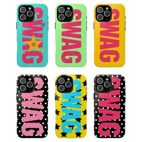 SWAG Combo Phone Case,  Accessories Durable ProtectSuitable for iPhone 17-11 Pro Max/Plus and  Samsung Galaxy S23-25