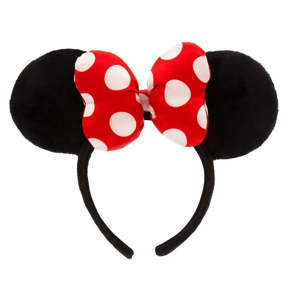 Disney Store Minnie Mouse Polka Dot Bow Ear Headband for Adults
