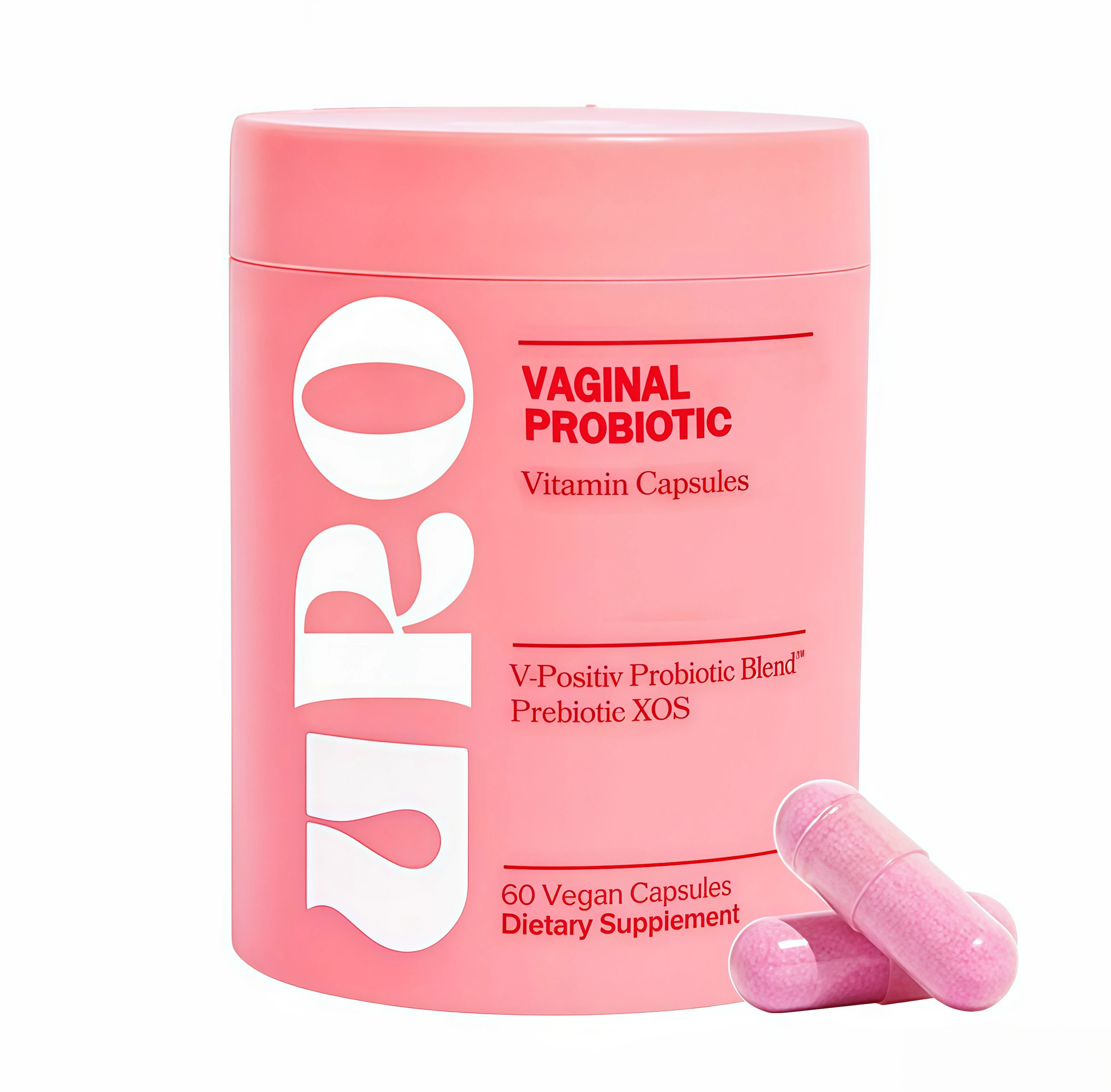 Uro Women's Probiotics - -SU Prebiotic and Probiotic Capsules-60 Count