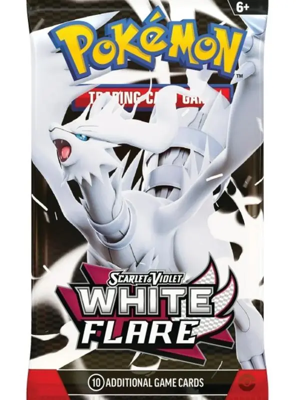 10 White flare Booster packs