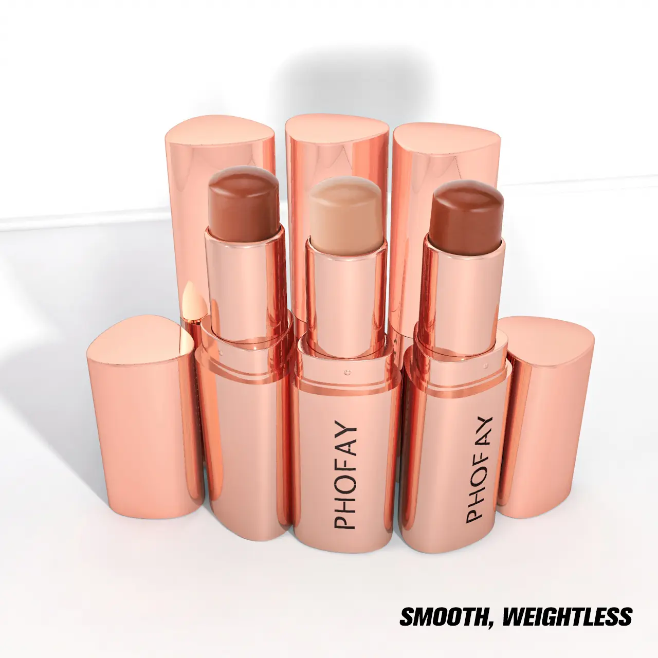 PHOFAY Contour Stick Creamy Formula for Long-Lasting Sculpted and Defined Face