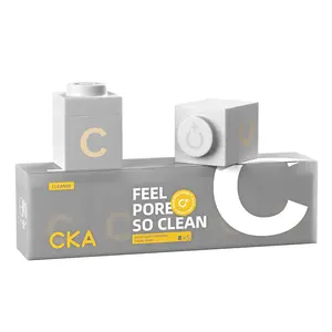 [CKA] Deep Cleansing Clay Essence Mask 5 Jar Pack, Oil Control, Prevent Blackheads and Whiteheads Shrink Pores, Amazonian White Clay Mini Mask Travel-Size Pods for Many Skin Types, Especially Oily and Sensitive Skin, summervibes