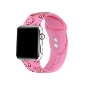 Disco Cowgirl Silicone Band for Apple Watch