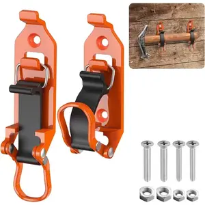 Shovel Mount for Roof Rack - Heavy Duty Garage Shovel Holder,Quick Release Axe Holder Mount Kit with Screws Nut,Wall Mounting Brackets Kit for Truck Bike storage