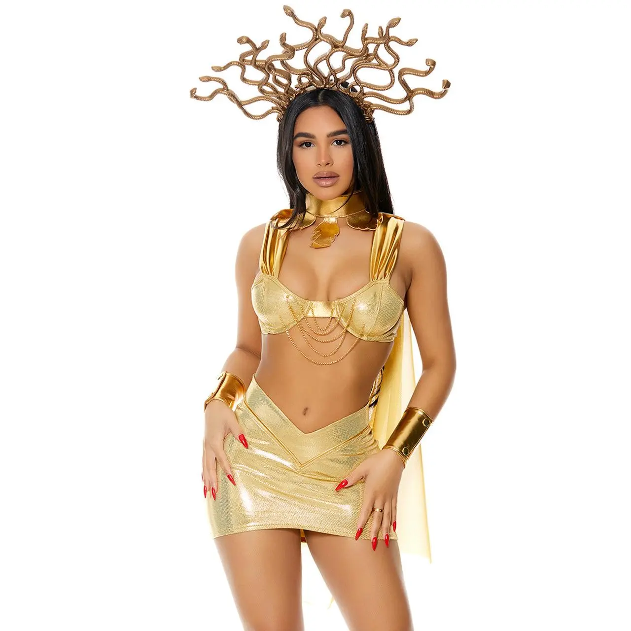 Golden Medusa Costume