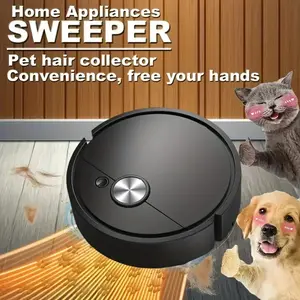 Home Appliances Sweeper - Wireless Mini Vacuum Cleaner with Powerful Suction & Portable Design for Pet Hair Removal on Hardwood Floors Sofas & Beds