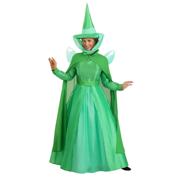 Disney Sleeping Beauty Women's Fauna Costume (© Disney), Clothes, Dress