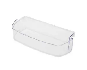 Whirlpool WPW10710203 Plastic Refrigerator Cantilever Door Shelf Bin - Easy-Installation Organiser, Replaces Drawer and Handle Functionality