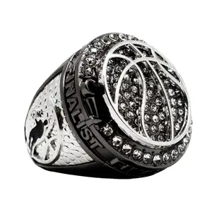 Basketball3 Gunmetal Finalist Ring