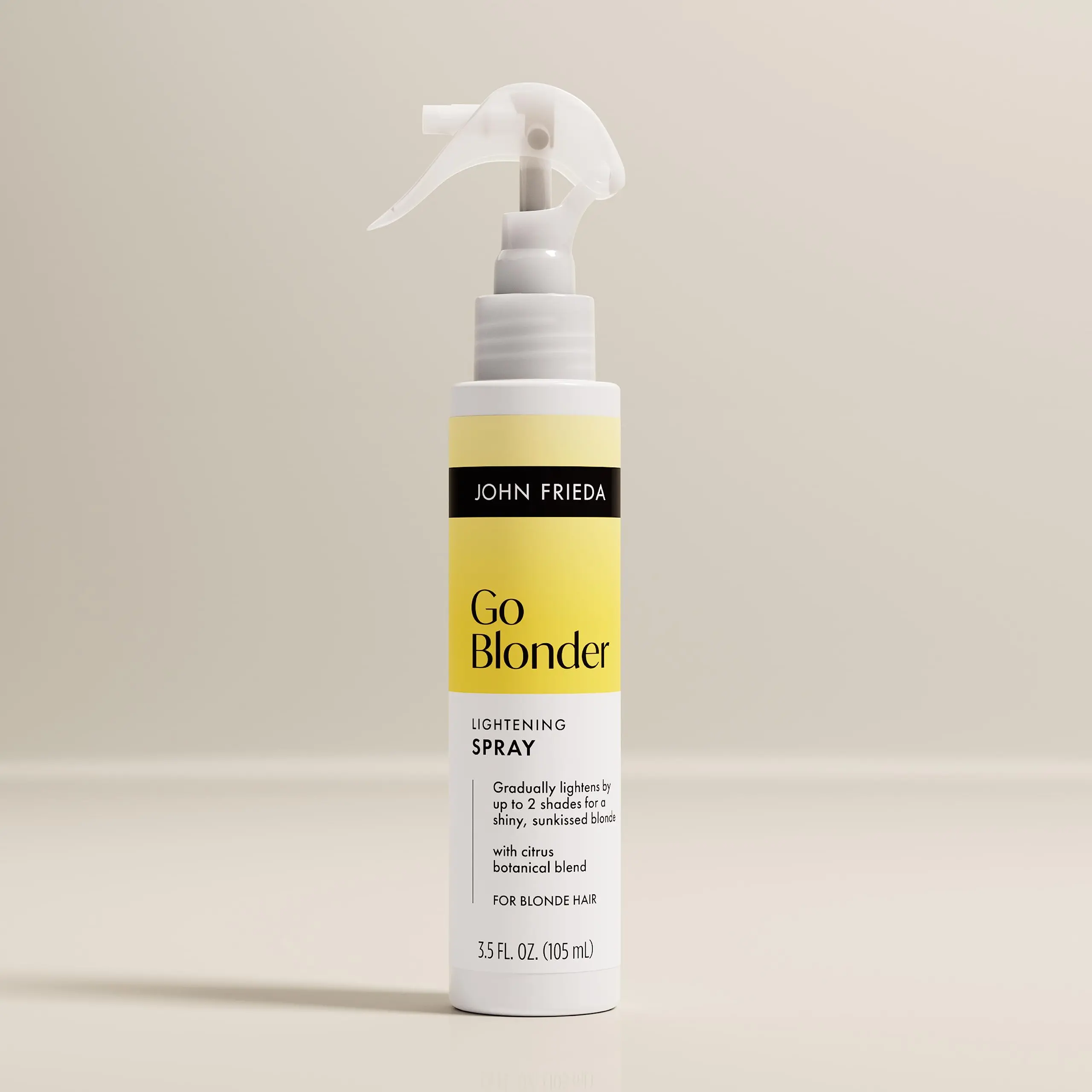 John Frieda Go Blonder Lightening Spray, Hair Lightener Spray for Blonde Hair, 3.5 Fl Oz