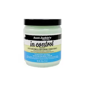 Aunt Jackie's In Control Moisturizing and Softening Conditioner 15 oz Shea Cream