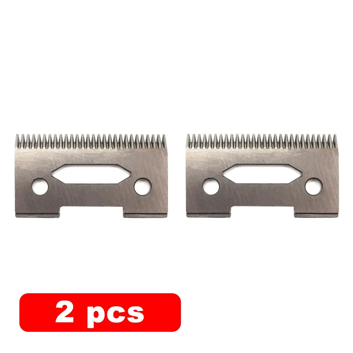 2 PCS Replacement Movable Ceramic Blades Professional Clipper Trimmer Hair Cutting Machine Head Cutters for MADESHOW M10 M5f WMARK NG-9004 Kemei 2296 1767 2796 2242 1858 1856 1867 1691 VGR 197 196 285 JUCAI JC01 JC06 Barber Blade