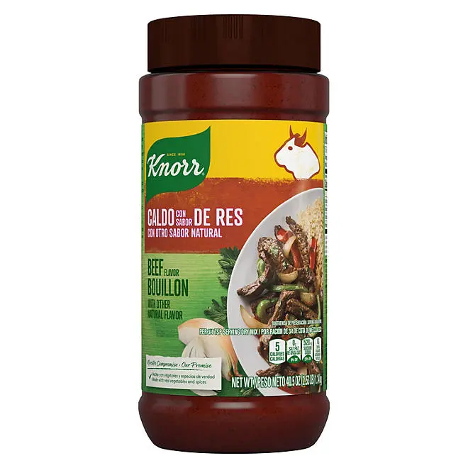 Granulated Beef Bouillon, 40.5 oz Soup Powder for Sauces and Meats