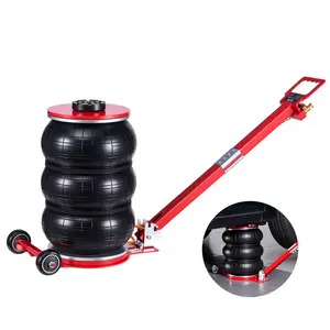 【fathersdaygift】VEVOR Air Jack,5 Ton/11023 lbs Triple Bag Air JackAirbag with Six Steel PipesLift Up to 18.3 inch/464 mm4-10 s Fast Lifting Pneumatic with Adjustable Long Handle for CarsSUVsPickup Trucks