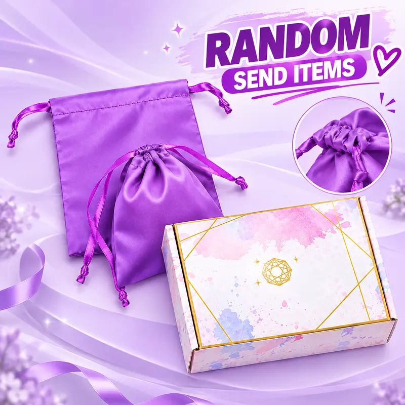 [Not for Sale] Bling Hair Wig Accessories Gift Set,box& bag Random Sent
