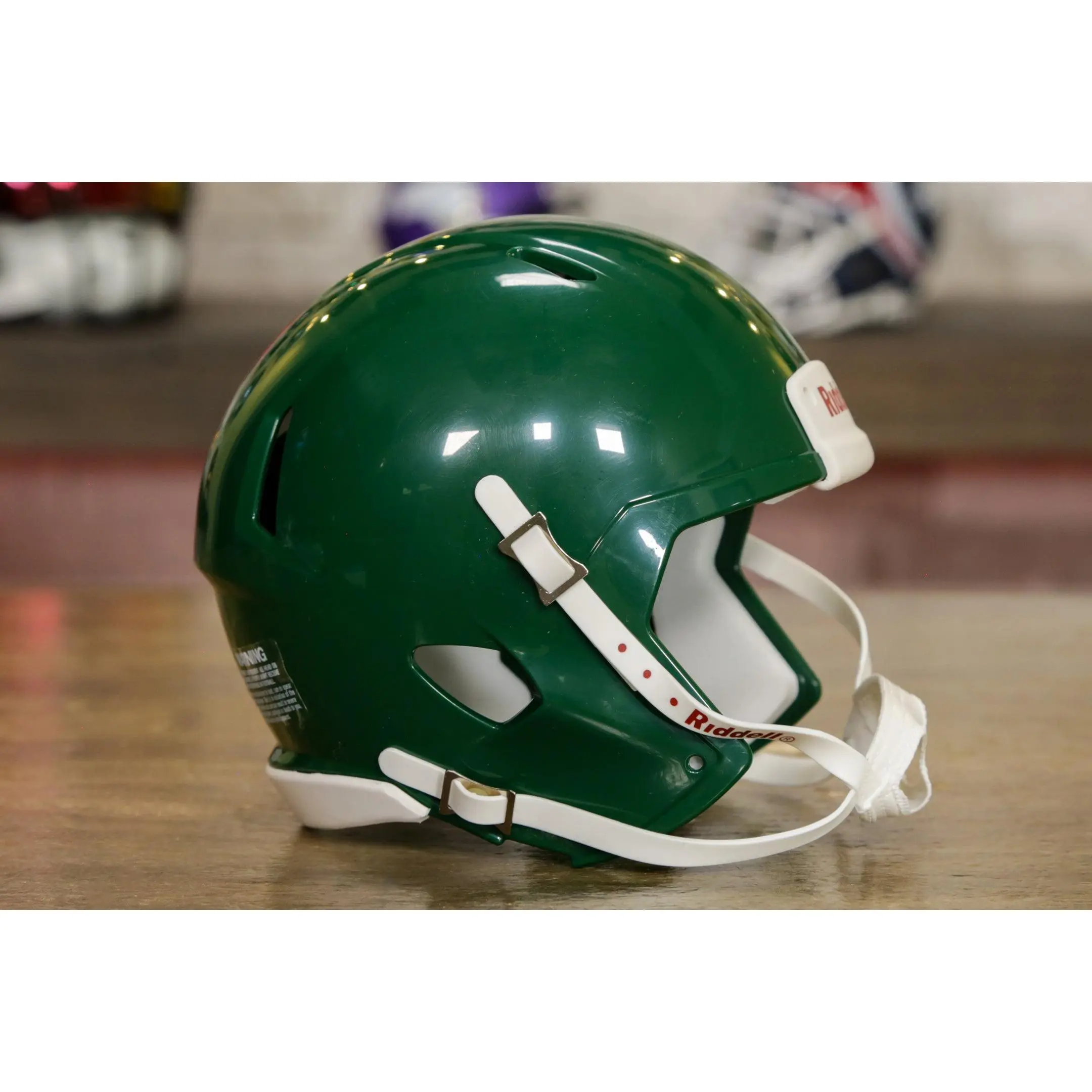 Riddell Speed Blank Mini Helmet Shell - Kelly Green