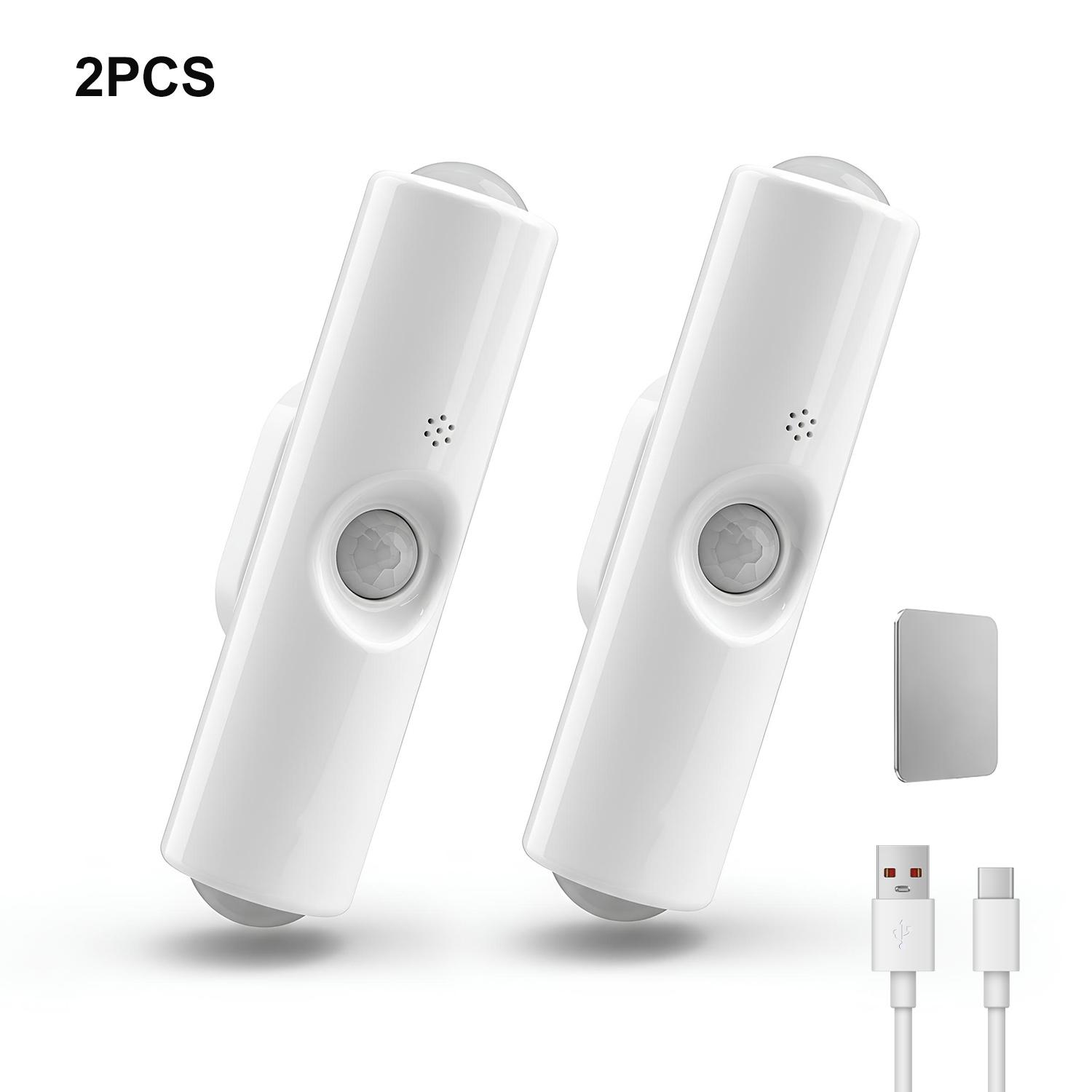 MY HEART FLY 2PCS Smart LED Night Light with Motion Sensor, Rechargeable RGB Color-Changing Ambient Light, Magnetic LED Wall Lamp for Stairs, Bedroom, Kitchen, Party, Hallway & Entryway MY HEART FLY 2PCS Smart LED Night Light with Motion Sensor, Rechargeable RGB Color-Changing Ambient Light, Magnetic LED Wall Lamp for Stairs, Bedroom, Kitchen, Party, Hallway & Entryway