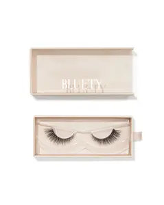 BLUETY Unwritten Rules Strip Lashes - After Hours | 13mm Cat Eye Lashes, Wispy Lashes, Natural Lashes, Everyday Lashes, Lightweight Lashes, Clear Band Lashes, Thin Band Lashes, Cruelty Free,Vegan