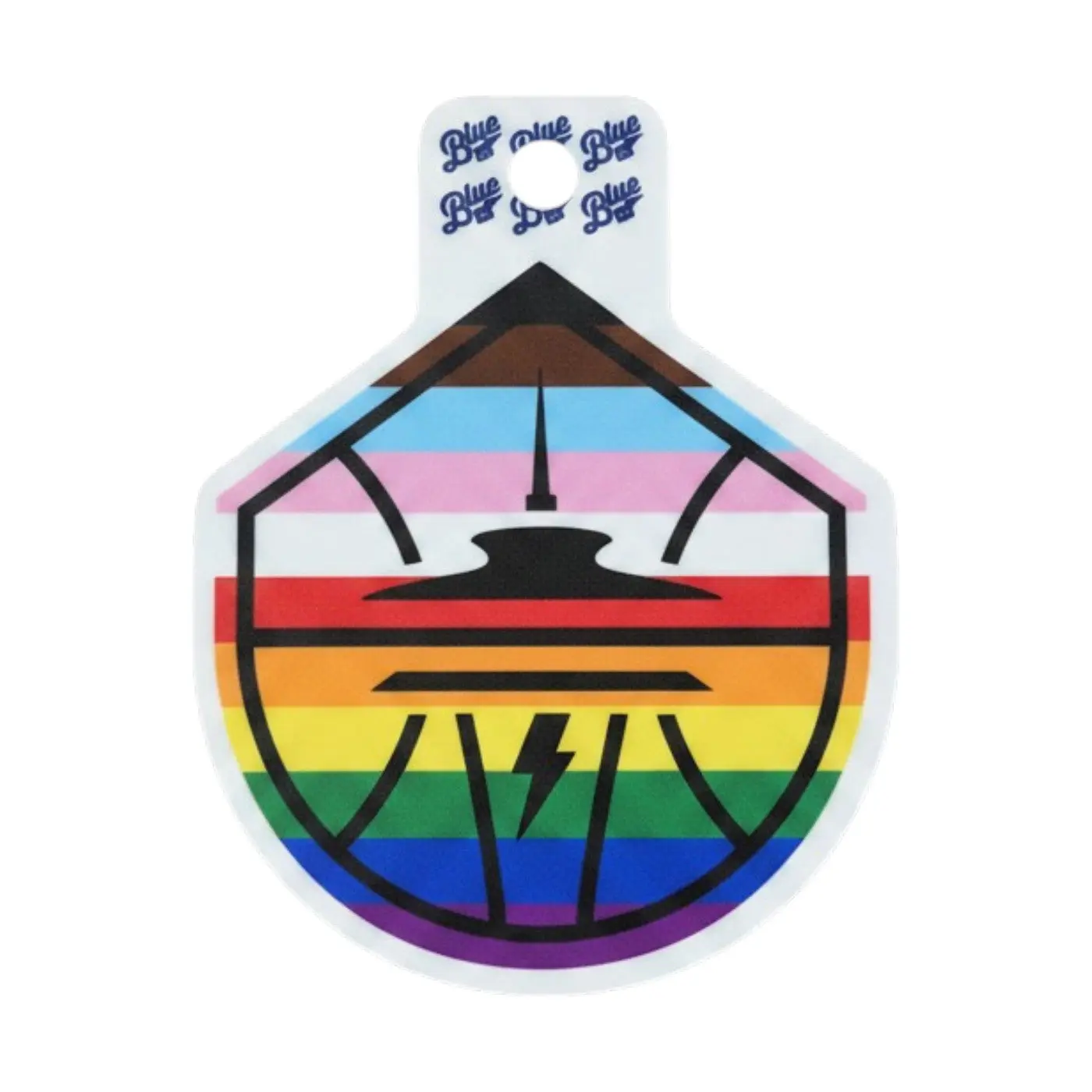 Primary Pride Logo Sticker