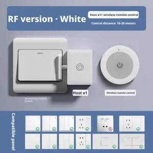 Wireless remote control switch for smart, lazy-person light switch, automatic remote control for bedroom lights.n