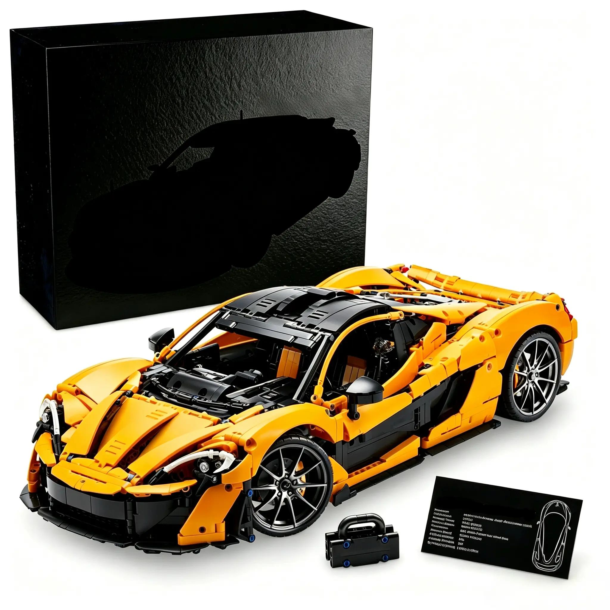 3893 Pieces Building Sets for Adults - Detailed Model Car Kit for Men & Women, Ages 18+ Years - Display in Room as Decor