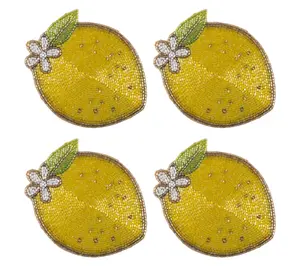 Karma Set of 4 Beaded Coasters