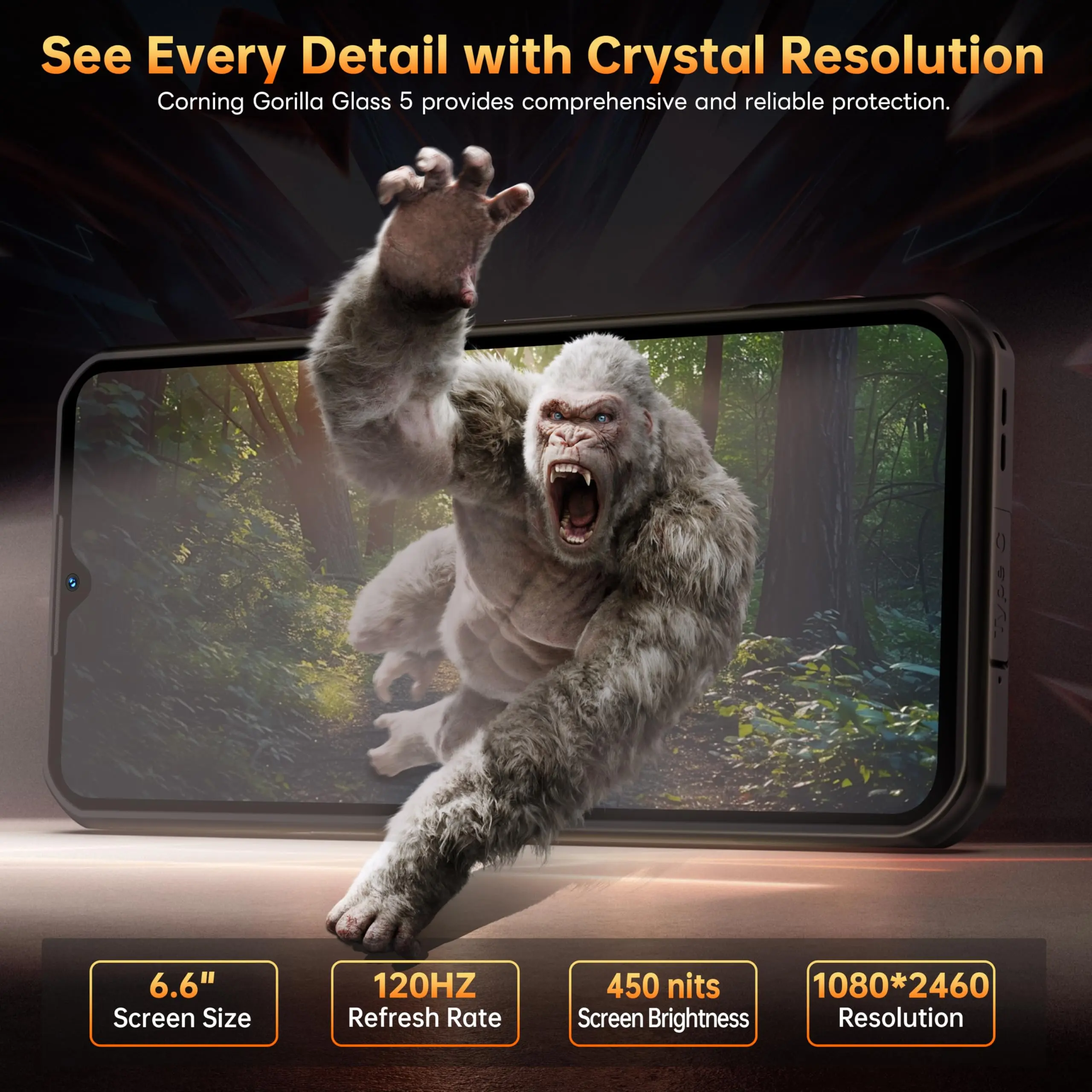 OUKITEL WP55 Pro 5G Rugged Smartphone Unlocked - 48GB+512GB/2TB OUKITEL WP55 Pro 5G Rugged Smartphone Unlocked - 48GB+512GB/2TB
