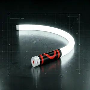 2026 New Bendable LED Flashlight Stick, 27in Adjustable Flexible Working Lamp, USB-Rechargeable High-Brightness Tool with 3 Light Modes for Auto Repair, Confined Space Operation, Chill Room Accessories