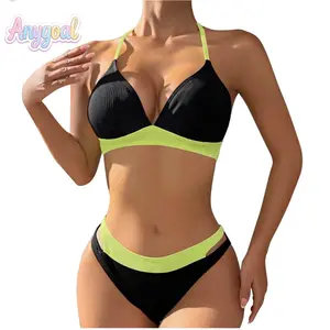 ANYGOAL Women Girls Two Piece Bathing Suits Push Up Bikini Set Halter Swimsuit Swimming C High-Elasticity UnderwireSwimsuit affordable swimsuits swimsuits bikinis swimsuits 2026 women summervibes,bikini,vacation swimwear for women,bikinis beach outfits,su